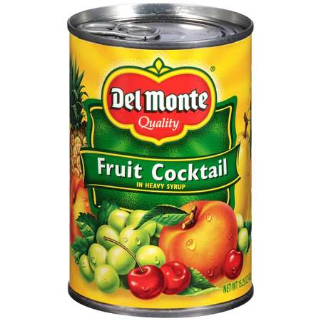 DEL MONTE Del Monte In Heavy Syrup Fruit Cocktail 15.25 oz. Can, PK12 2000839